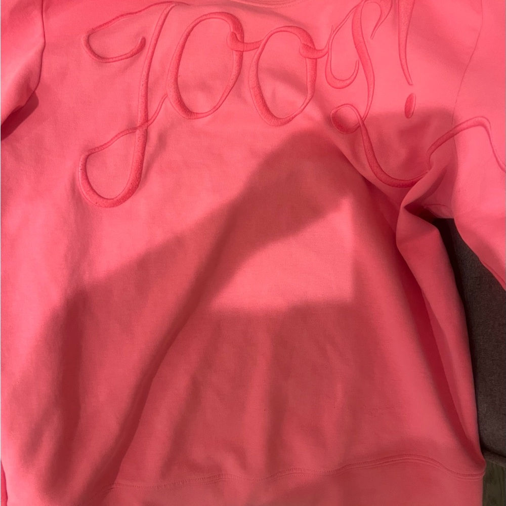Women’s Pink Embroidered Sweatshirt